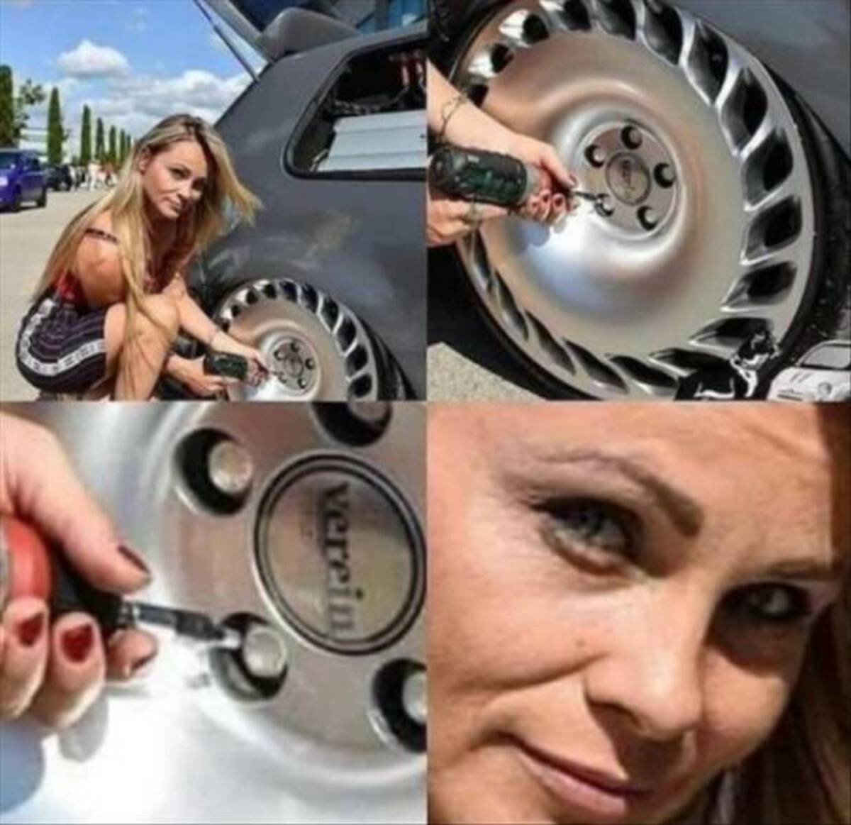 girl mechanic meme