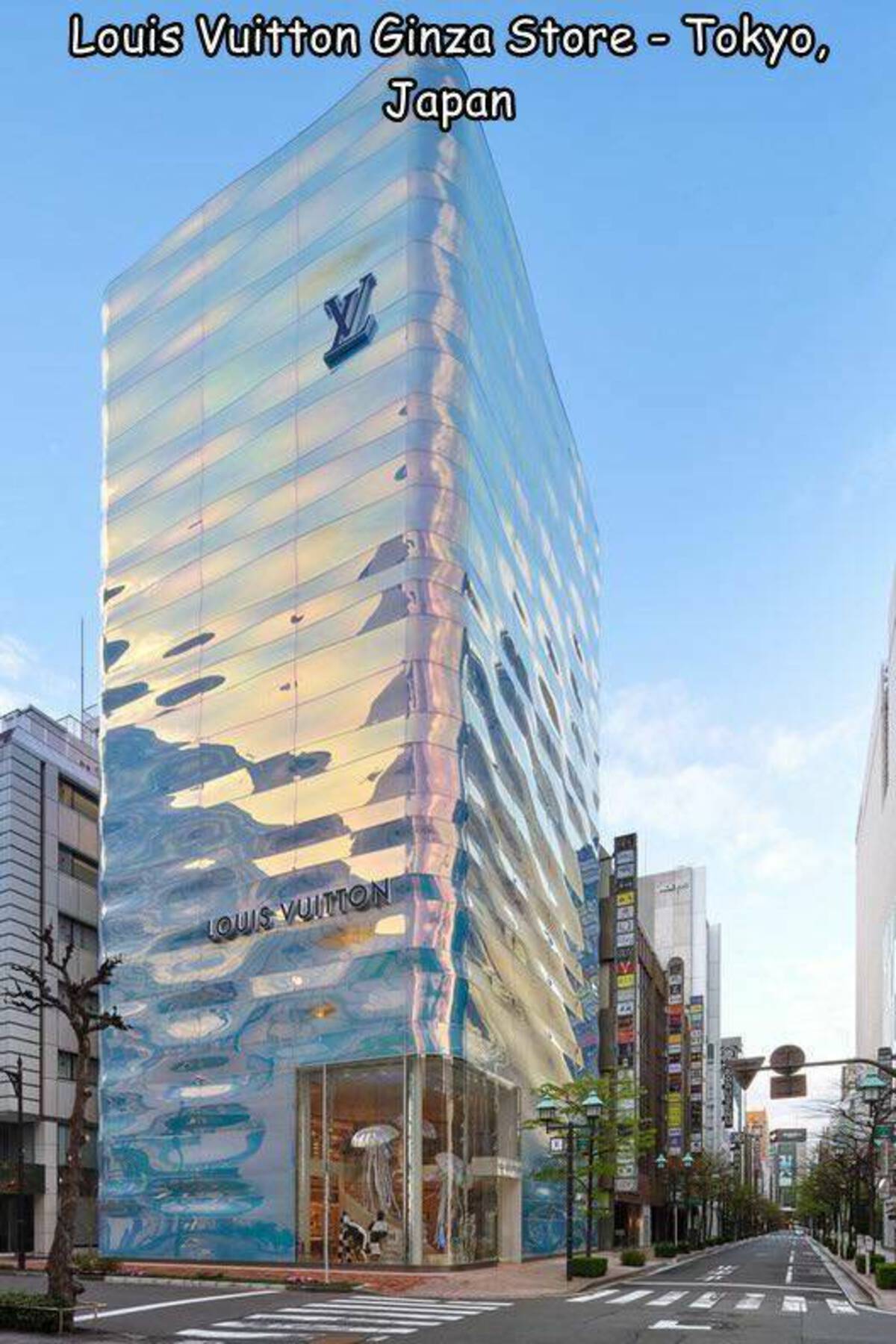 louis vuitton flagship store - Louis Vuitton Ginza Store Tokyo, Japan Louis Vuitton Y