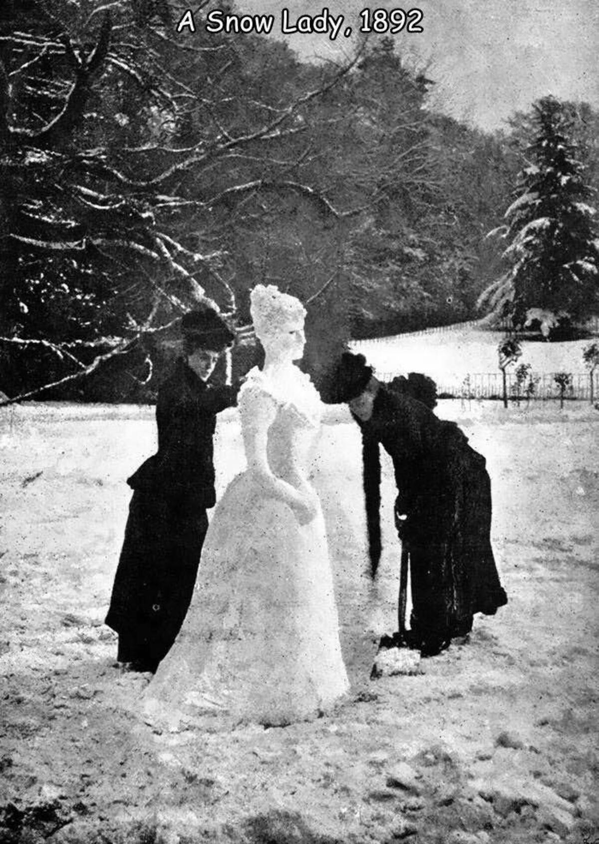 snow lady 1892 - A Snow Lady, 1892