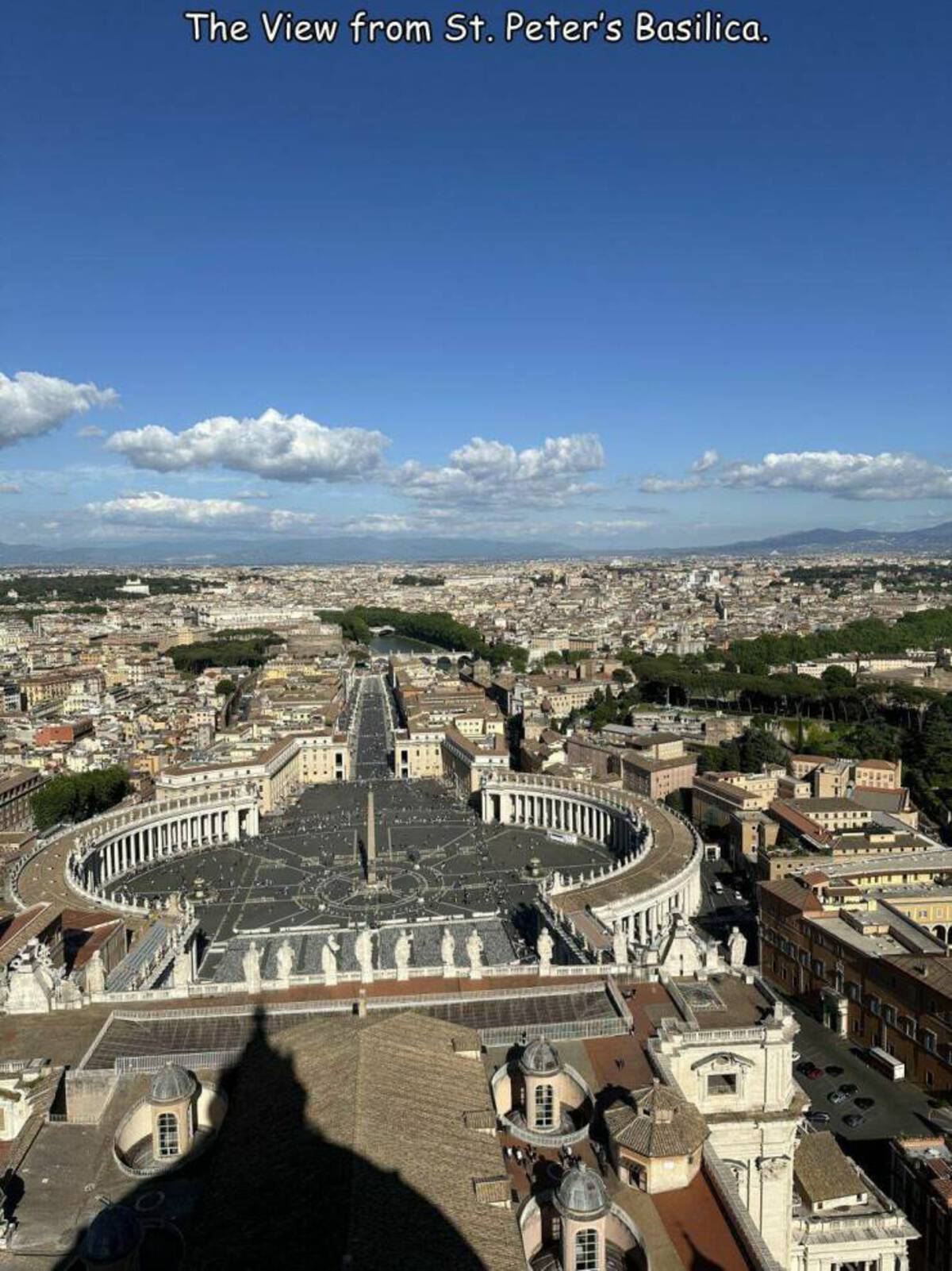 The View from St. Peter's Basilica.
