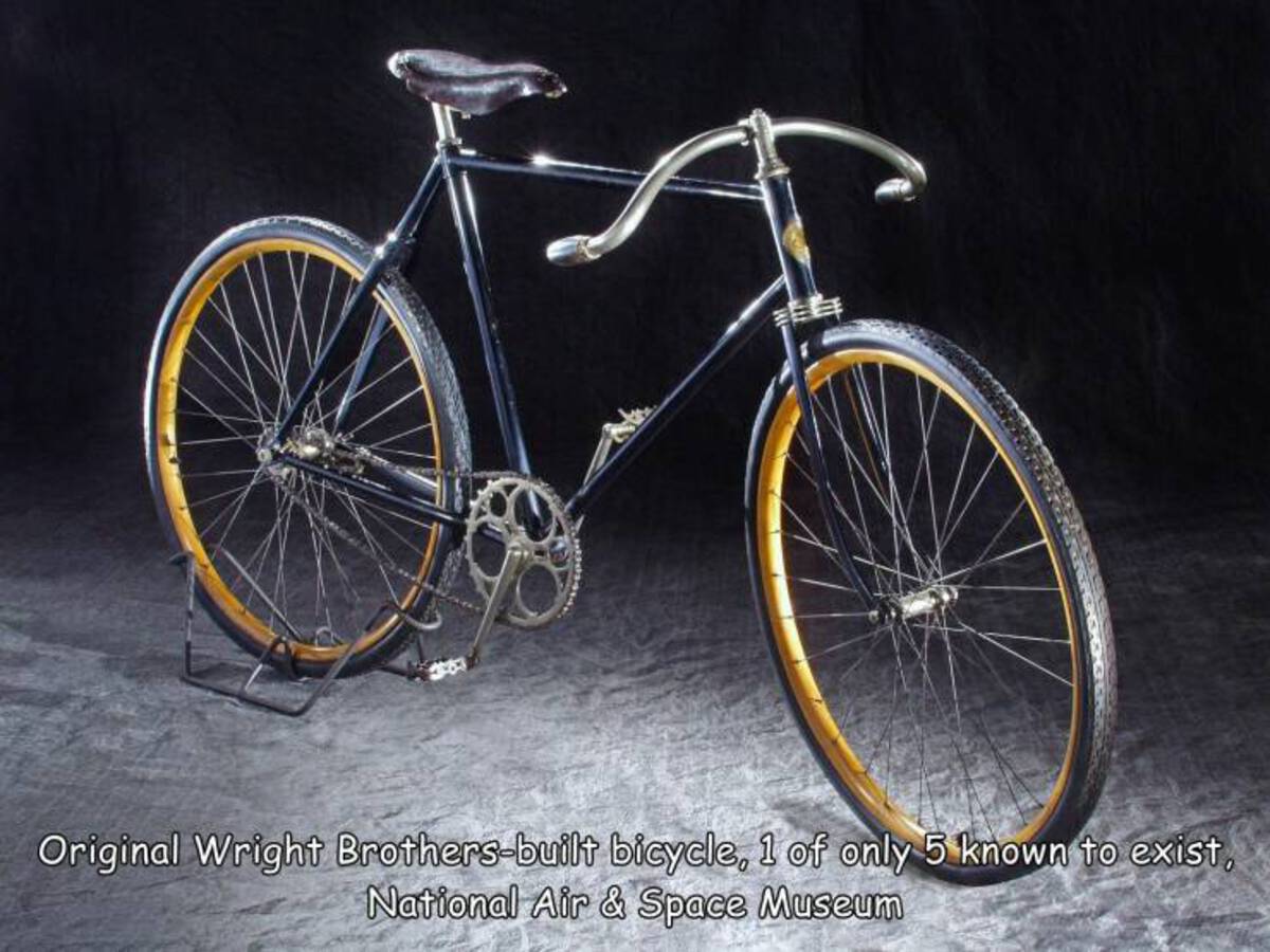 Bicycle - Original Wright Brothersbuilt bicycle, 1 of only 5 known to exist, National Air & Space Museum