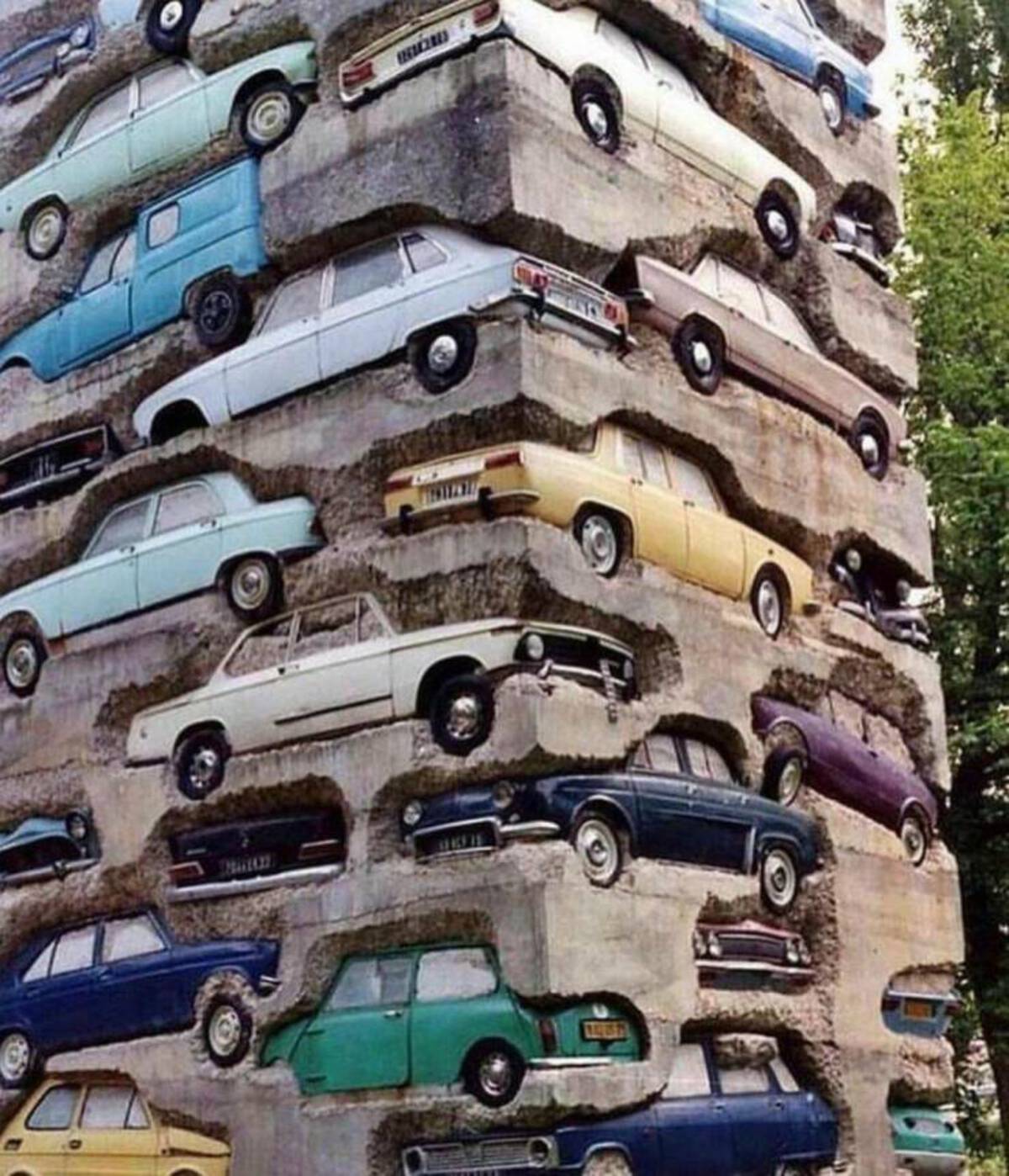 long term parking sculpture