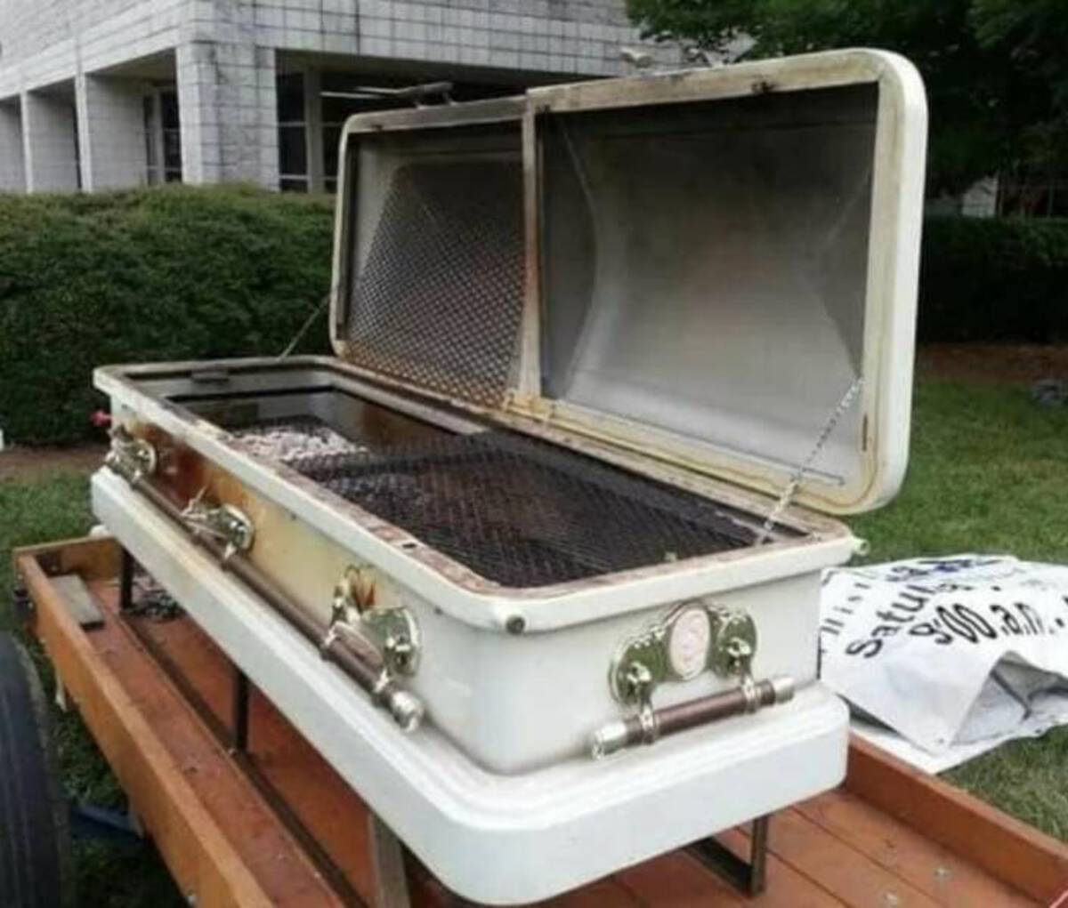outdoor grill rack & topper - Hist Satu 00.3.0.