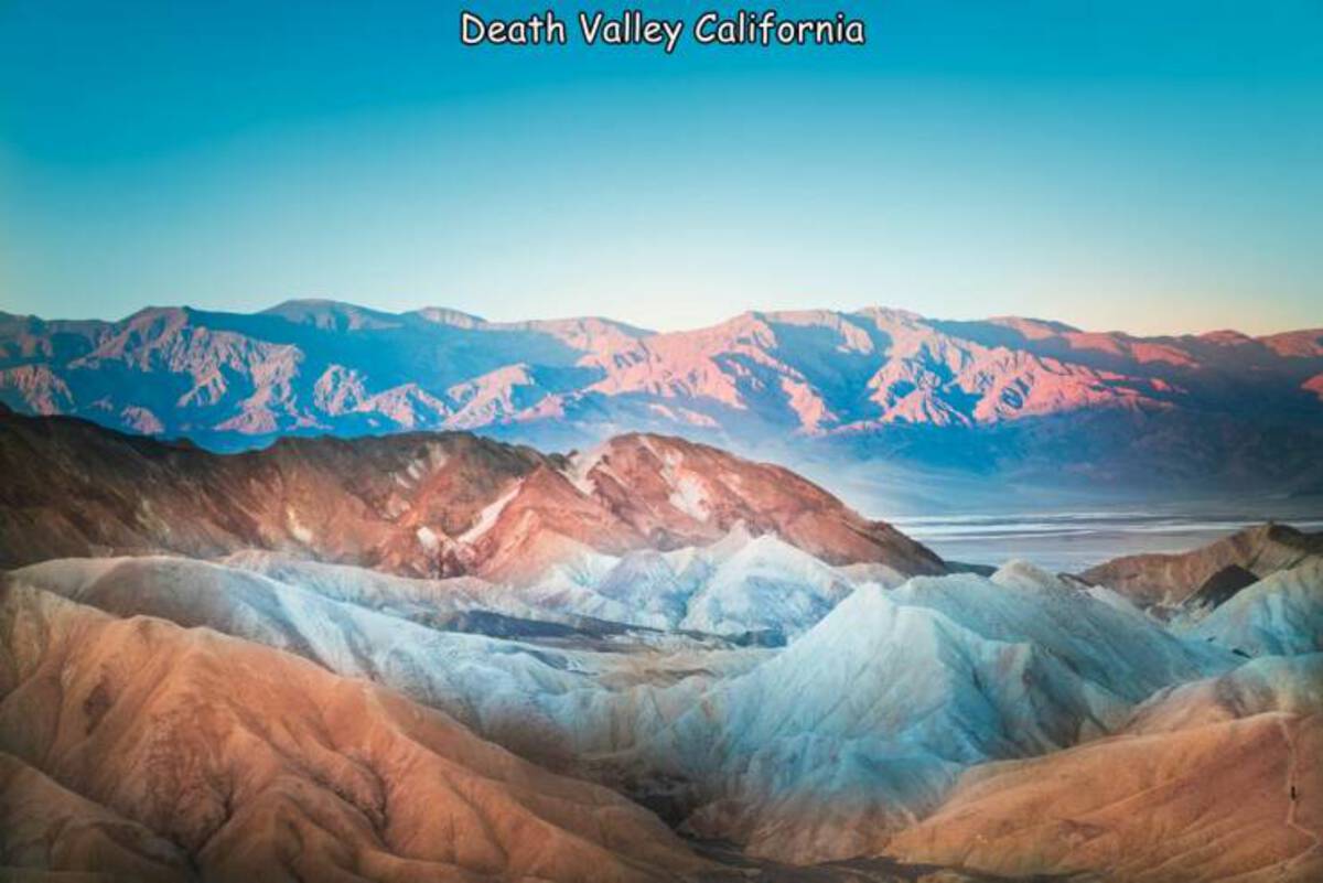 glacier - Death Valley California