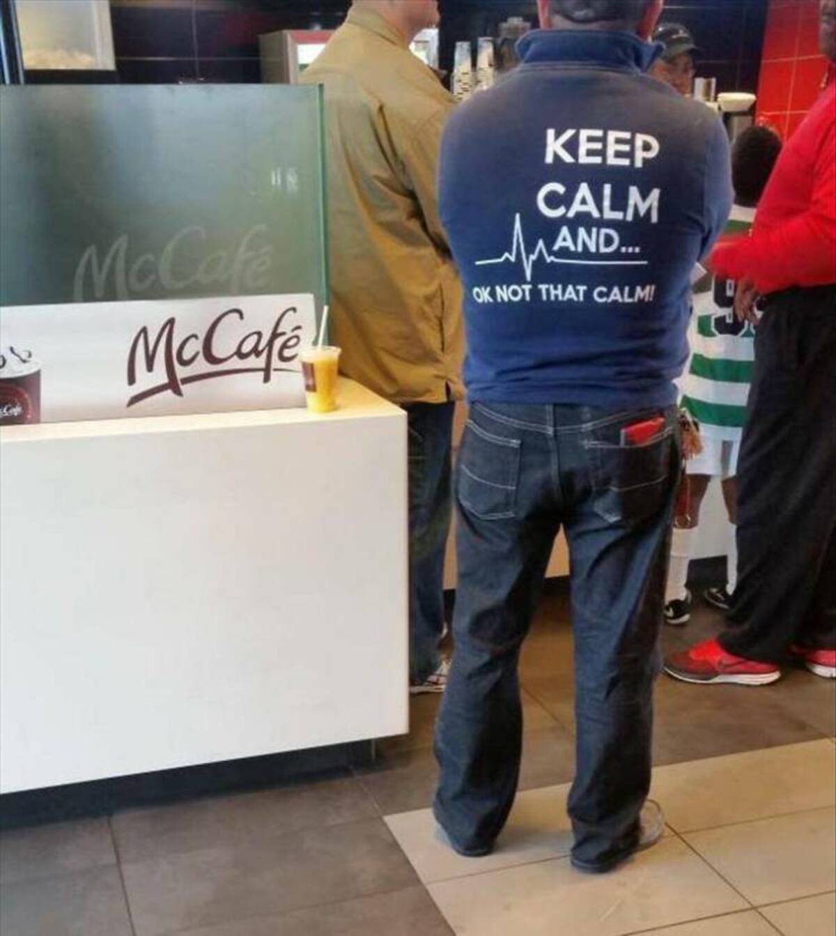 pocket - McCafe McCafe Keep Calm And... Ok Not That Calm!