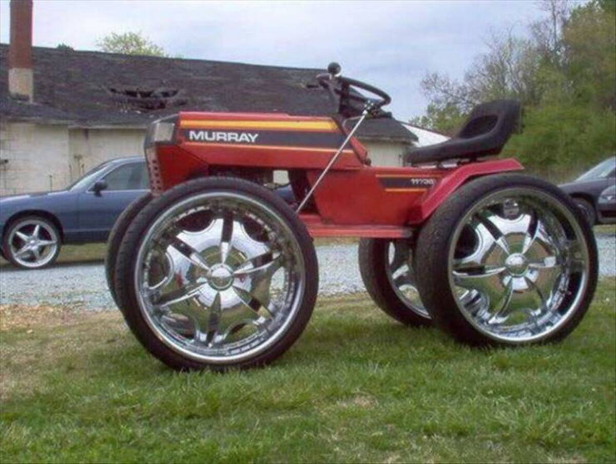 lawn mower donk - Murray me