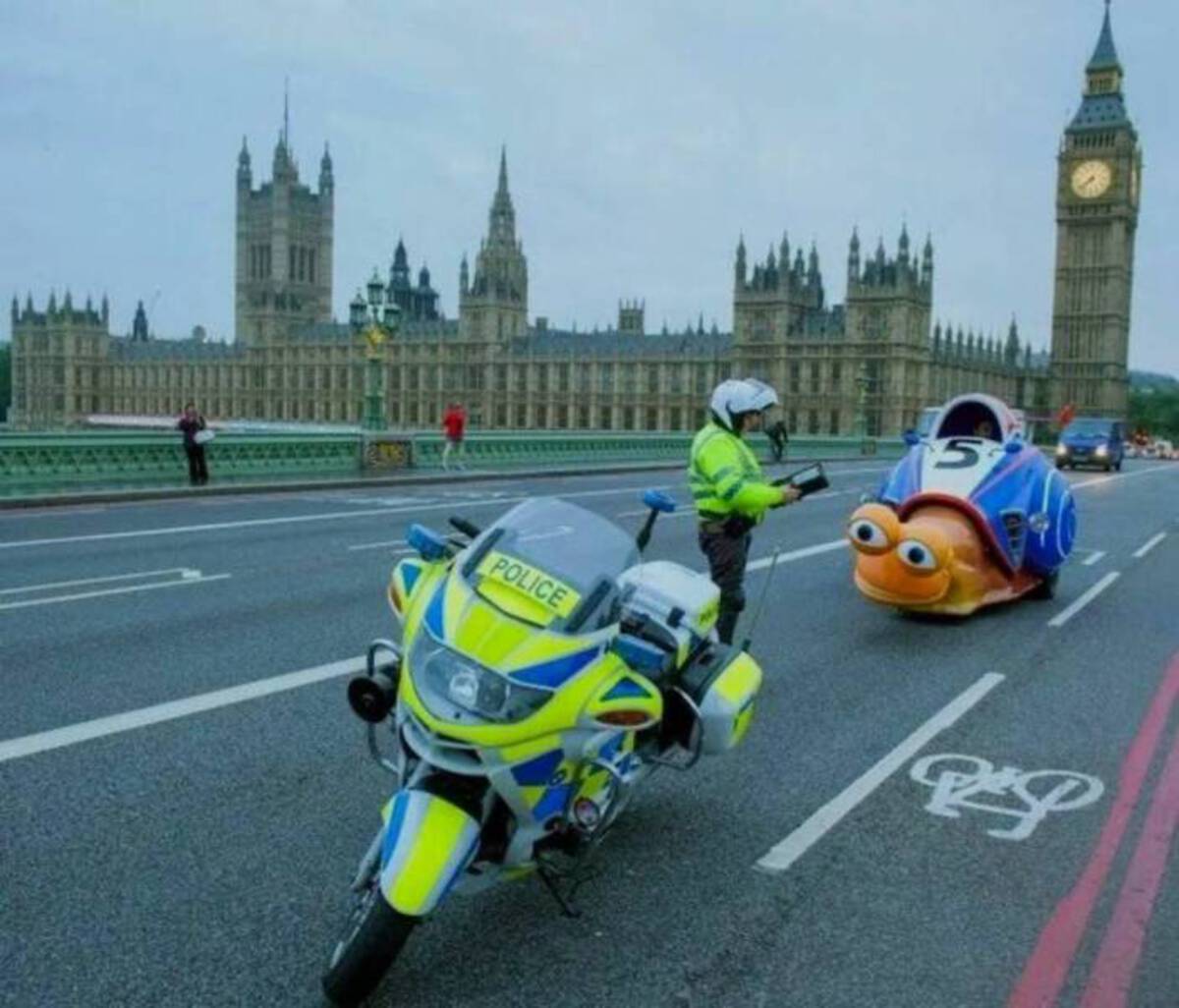 big ben london 1983 - Police