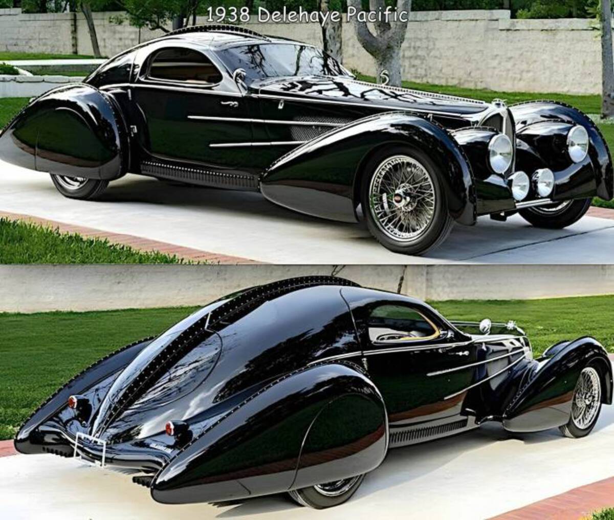 1939 delahaye usa pacific - 1938 Delehaye Pacific Forevere Te