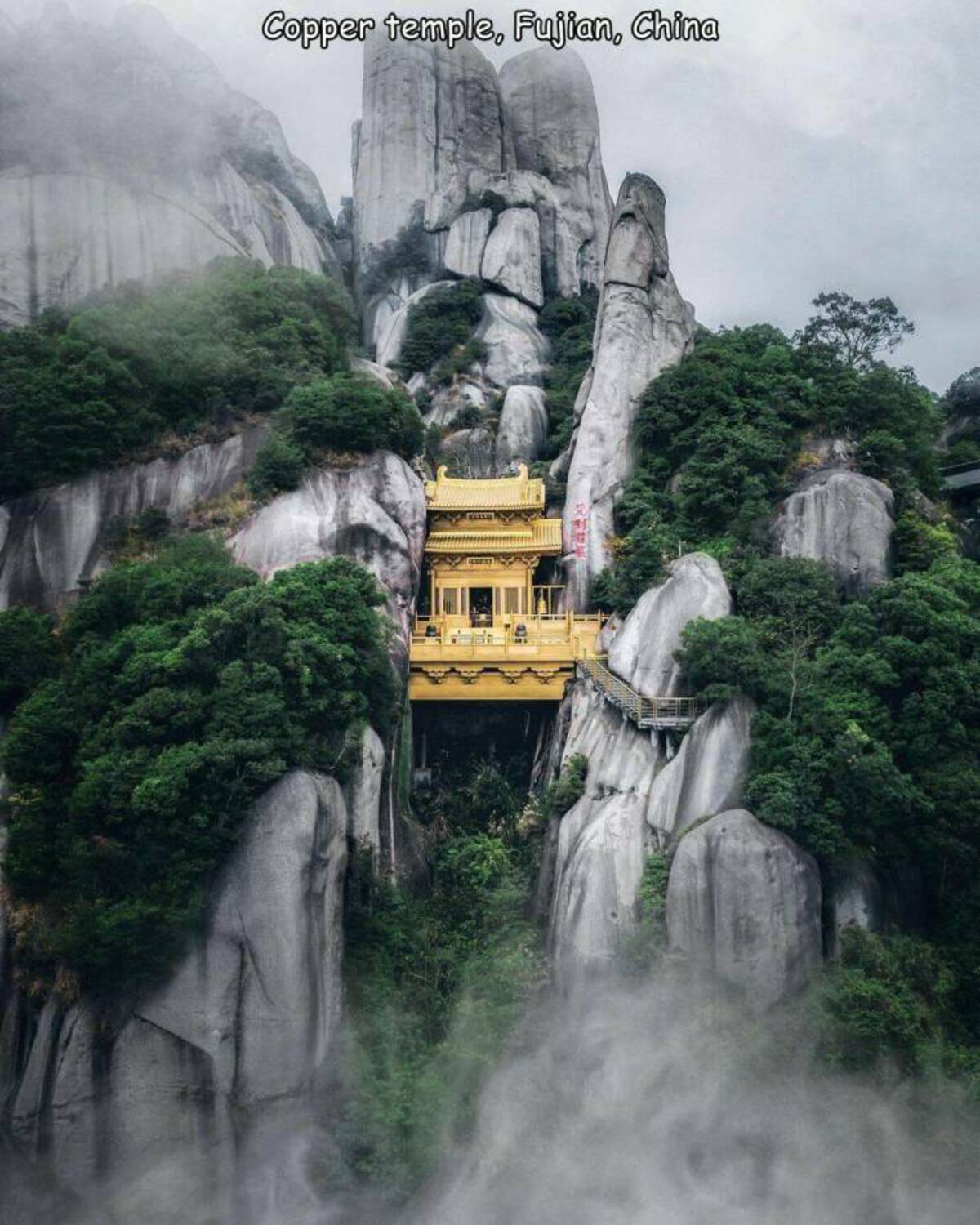 yipianwachan temple - Copper temple, Fujian, China