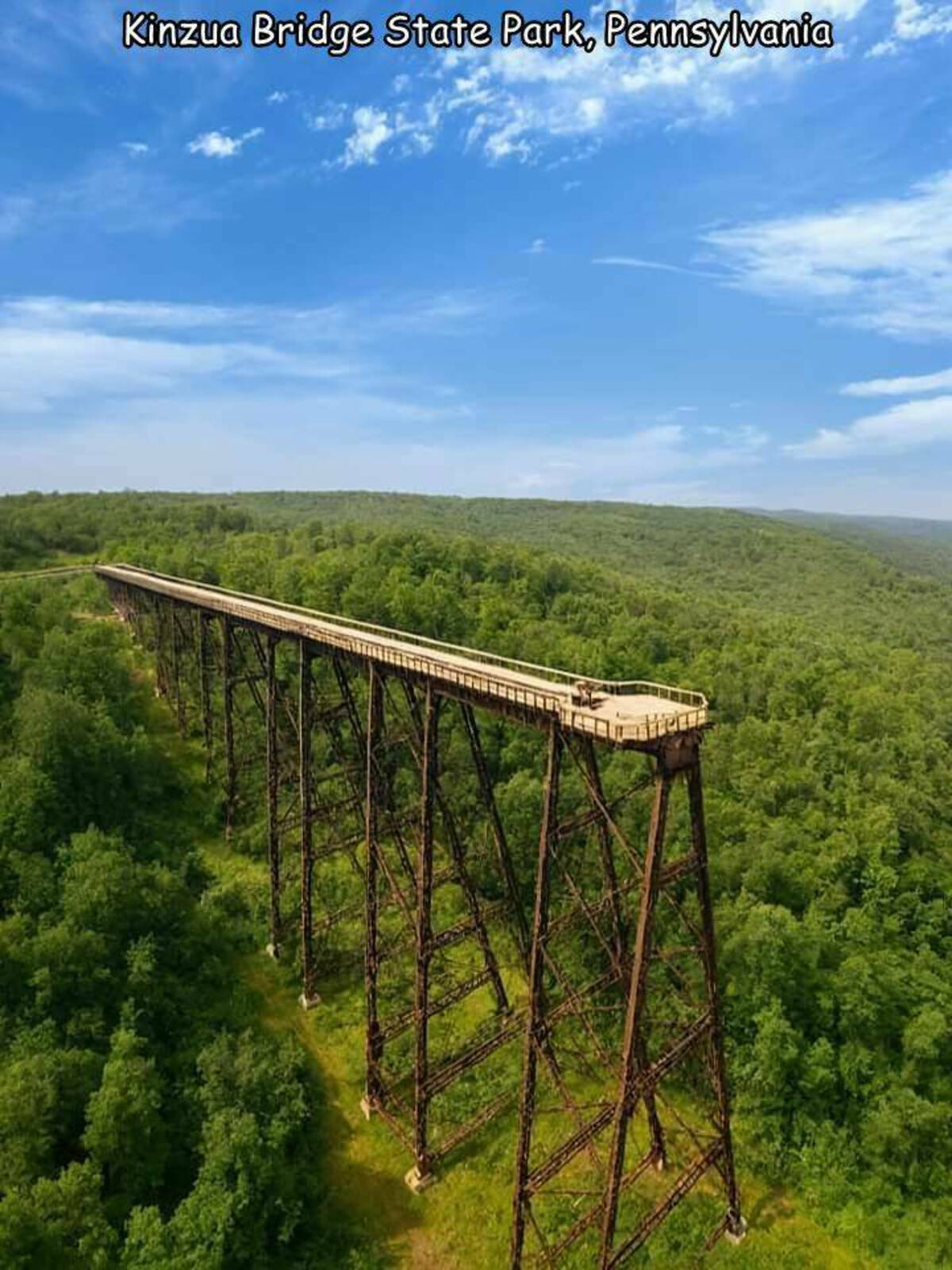 trestle - Kinzua Bridge State Park, Pennsylvania