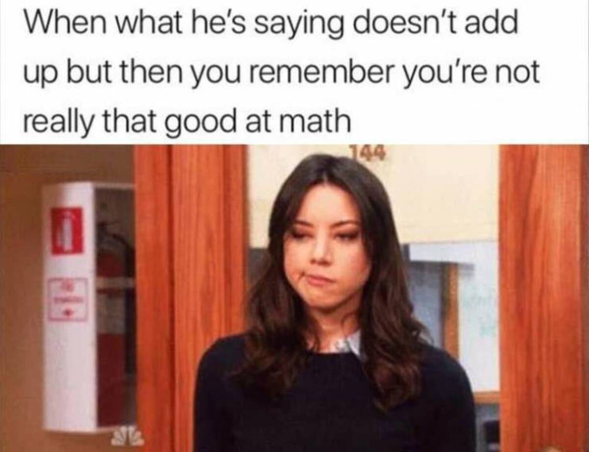 april ludgate gifs - When what he's saying doesn't add up but then you remember you're not really that good at math 144 39