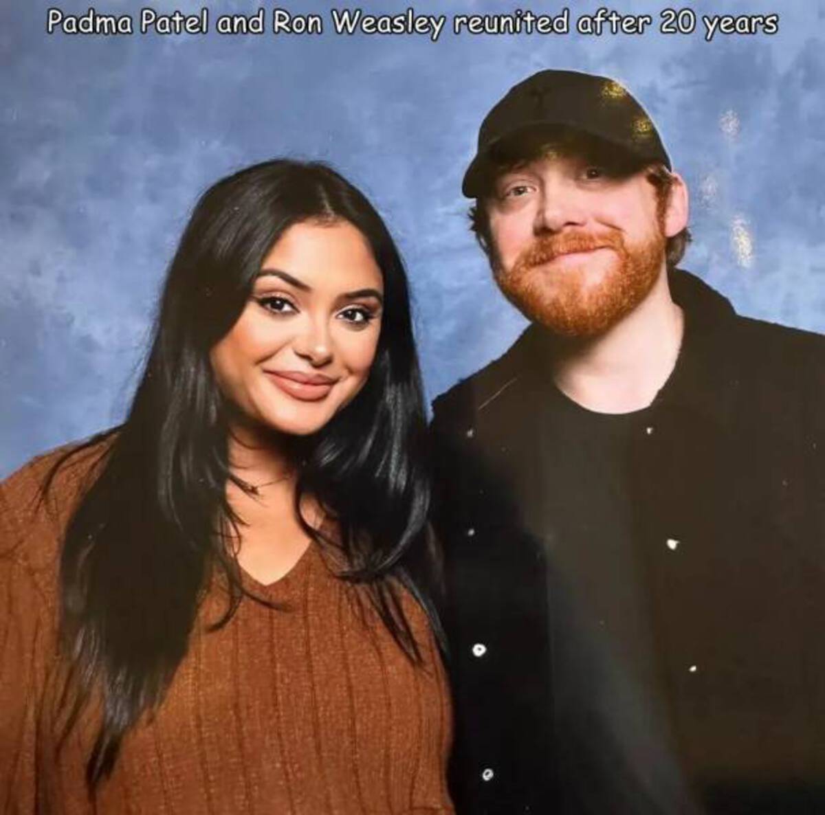 Afshan Azad - Padma Patel and Ron Weasley reunited after 20 years