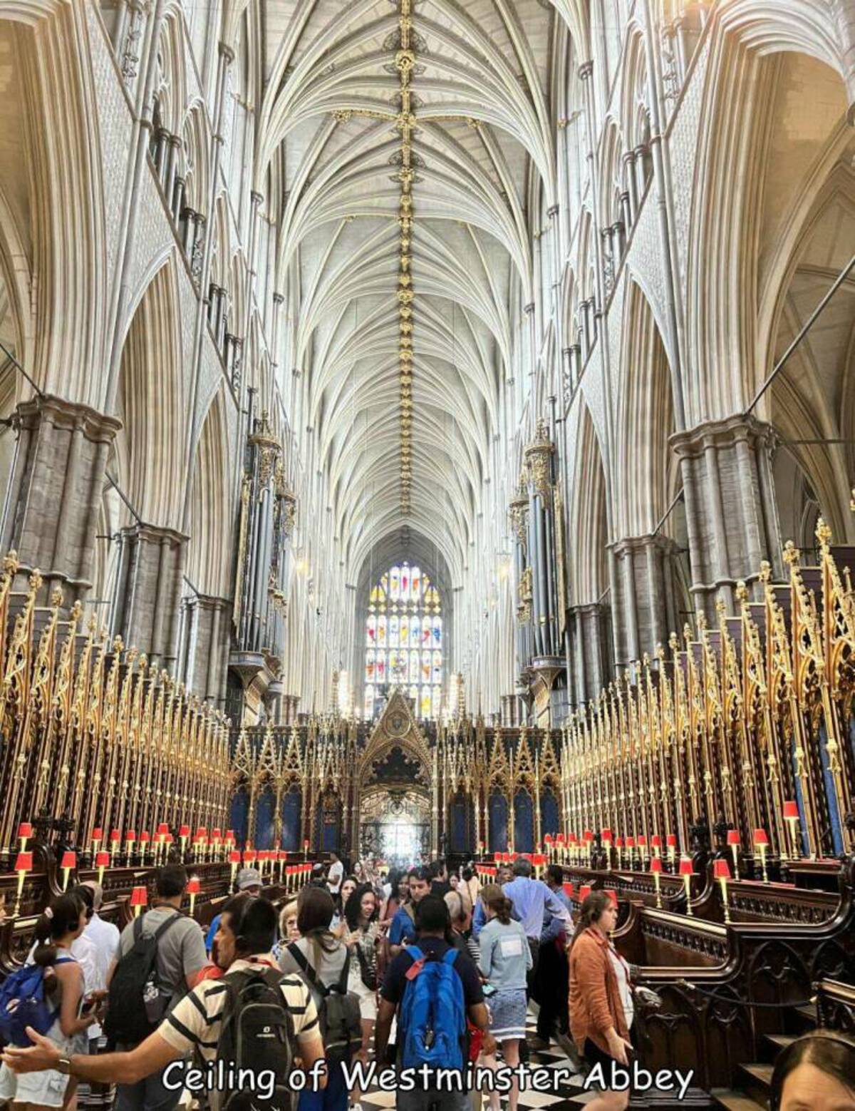 gothic architecture - Ceiling of Westminster Abbey