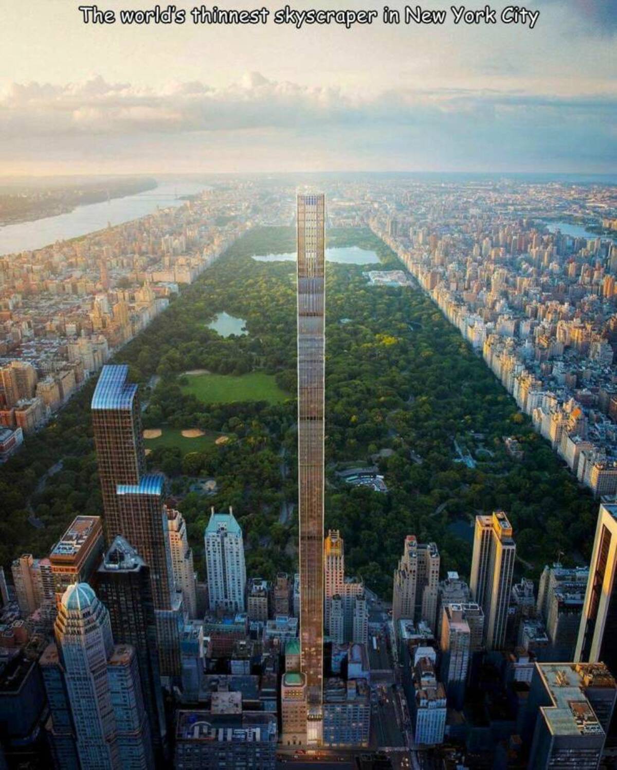 billionaires row building - The world's thinnest skyscraper in New York City