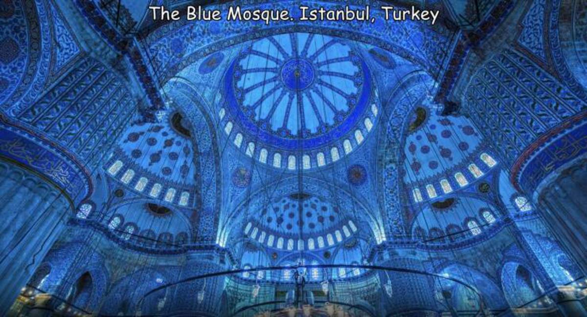 blue mosque sultanahmet camii istanbul turkey - The Blue Mosque. Istanbul, Turkey es