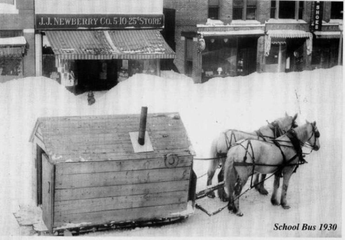 J.J. Newberry Co.5 10 25 Store School Bus 1930