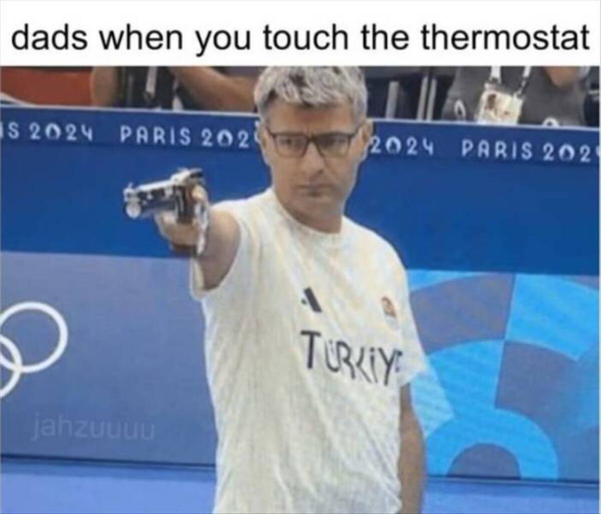 Yusuf Dikeç - dads when you touch the thermostat S 2024 Paris 2024 2024 Paris 202 jahzuuuu Turky