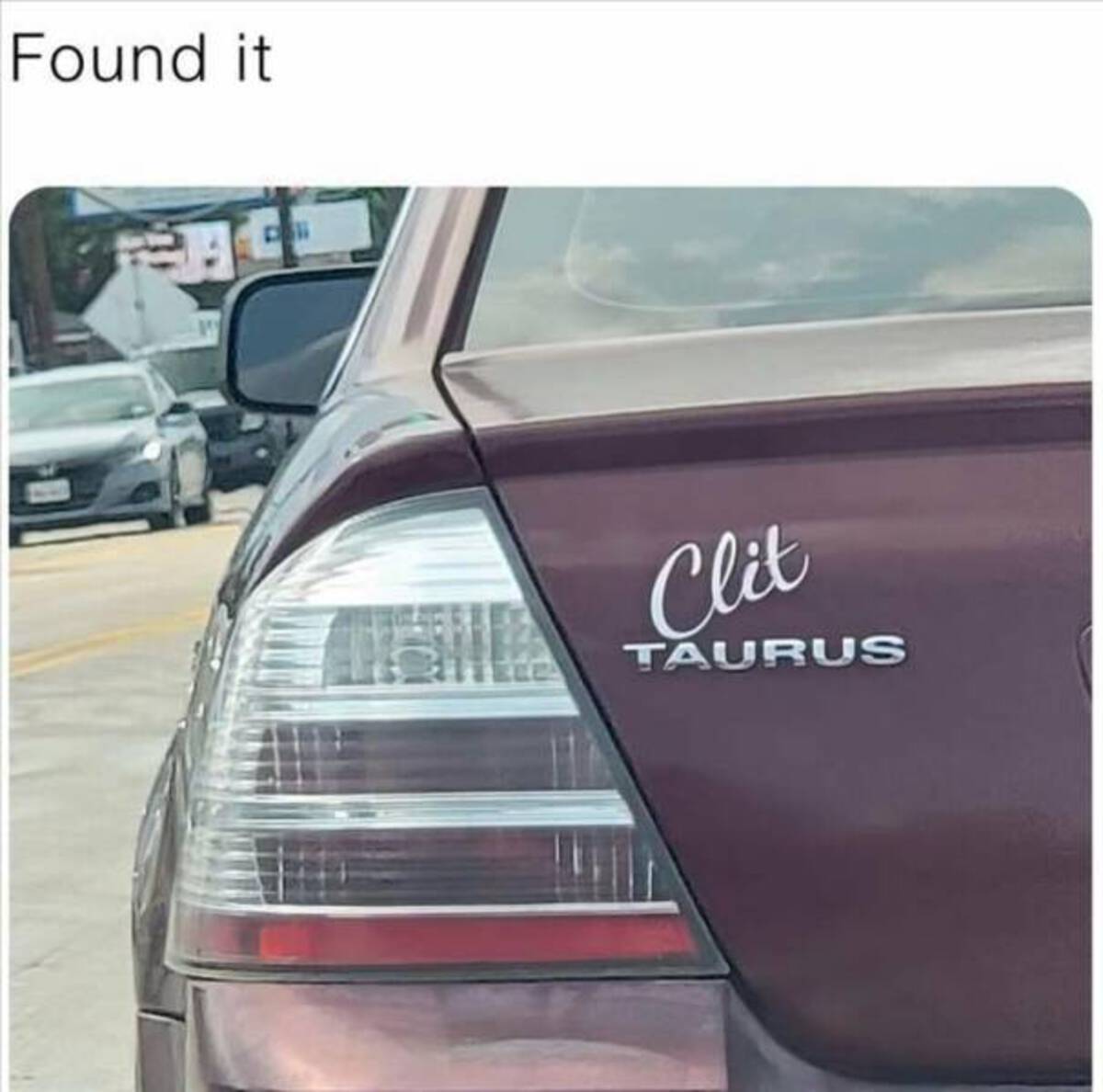 ford taurus clit - Found it Clit Taurus