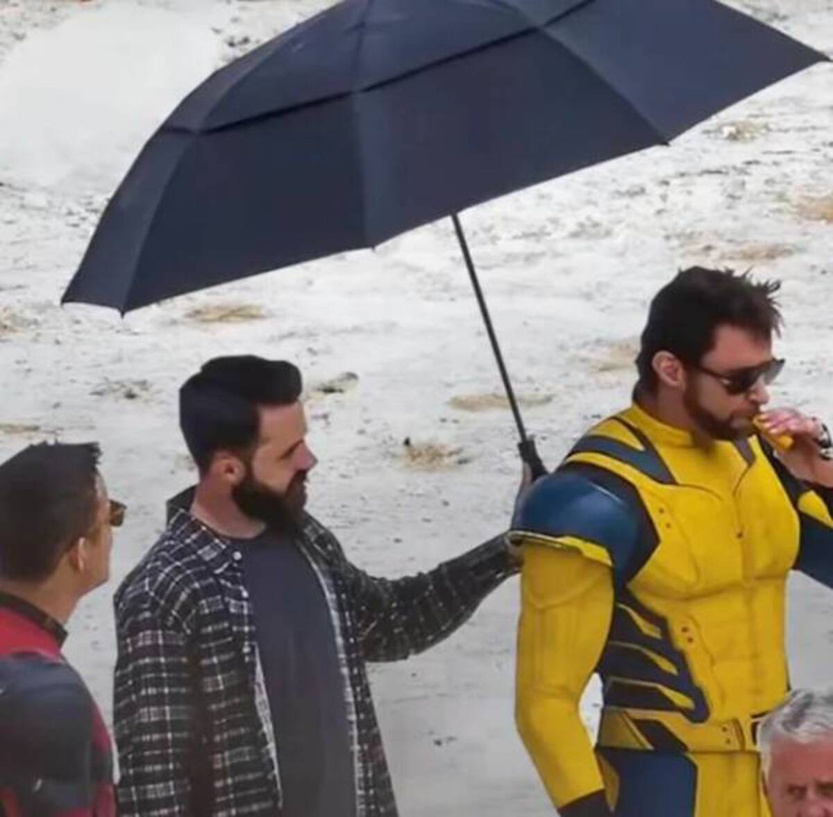 deadpool and wolverine bts