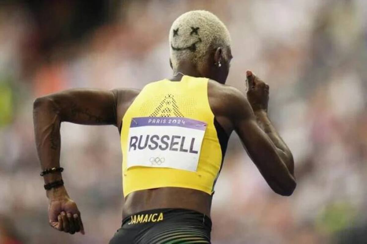 Janieve Russell - Paris 2024 Russell 200 Jamaica