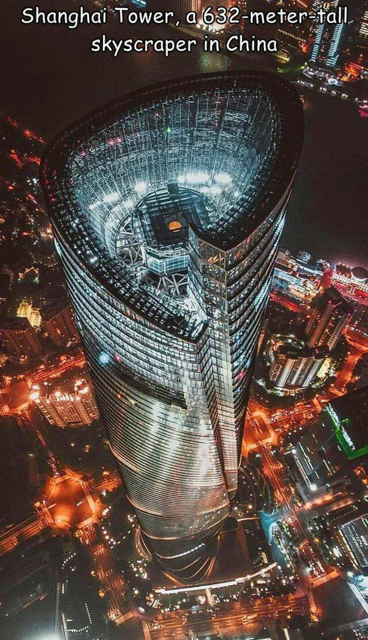 shanghai tower reddit - Shanghai Tower, a 632meter tall. skyscraper in China