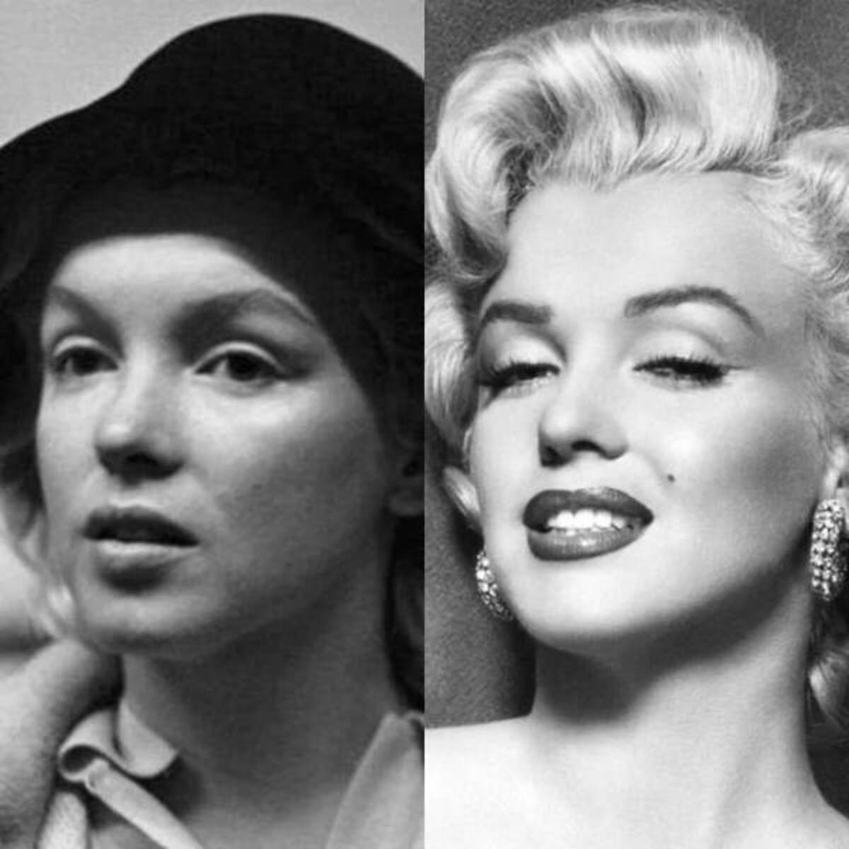 marilyn monroe black hat