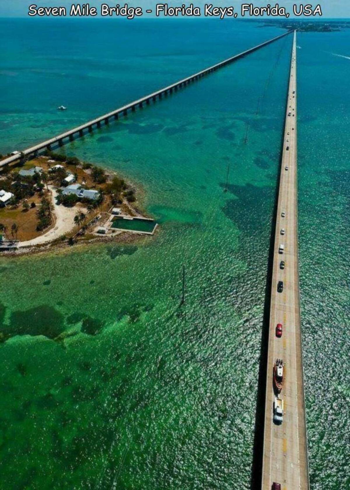 Seven Mile Bridge Florida Keys, Florida, Usa