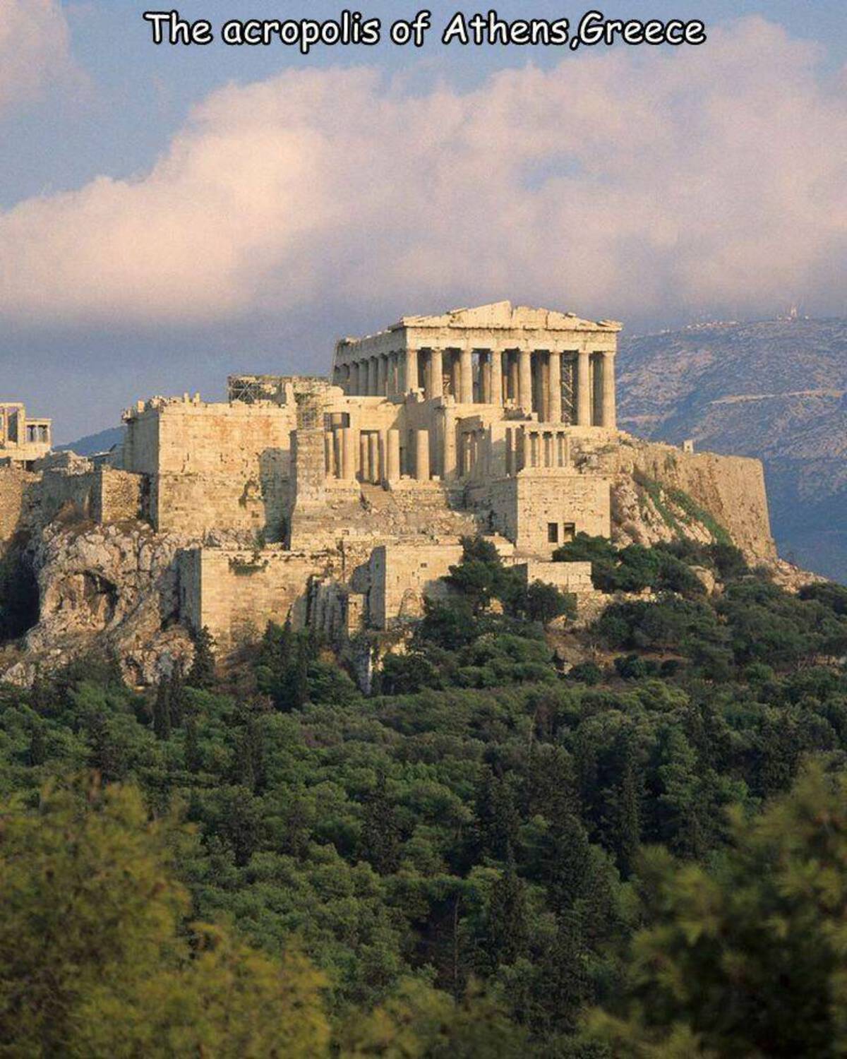 athens greece ancient ruins - The acropolis of Athens, Greece