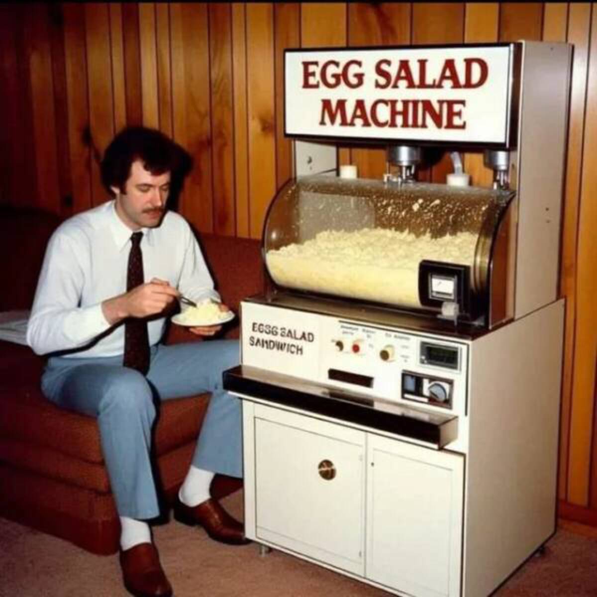 Food - Egg Salad Machine Egsg Salad Sandwich