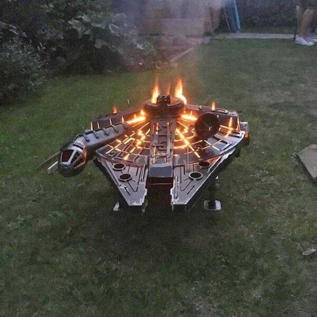 star wars fire pit