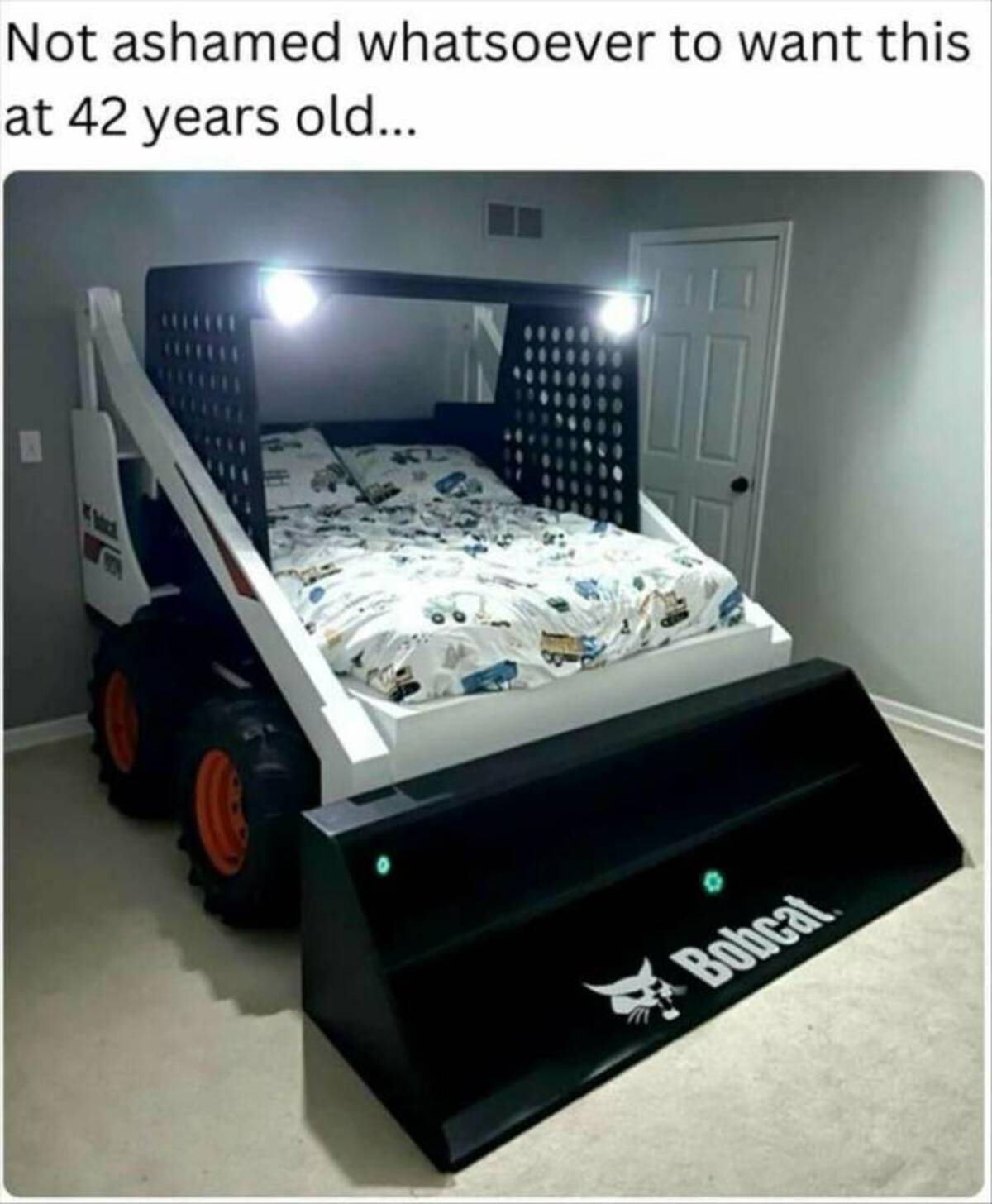 bobcat bed - Not ashamed whatsoever to want this at 42 years old... Bobcat