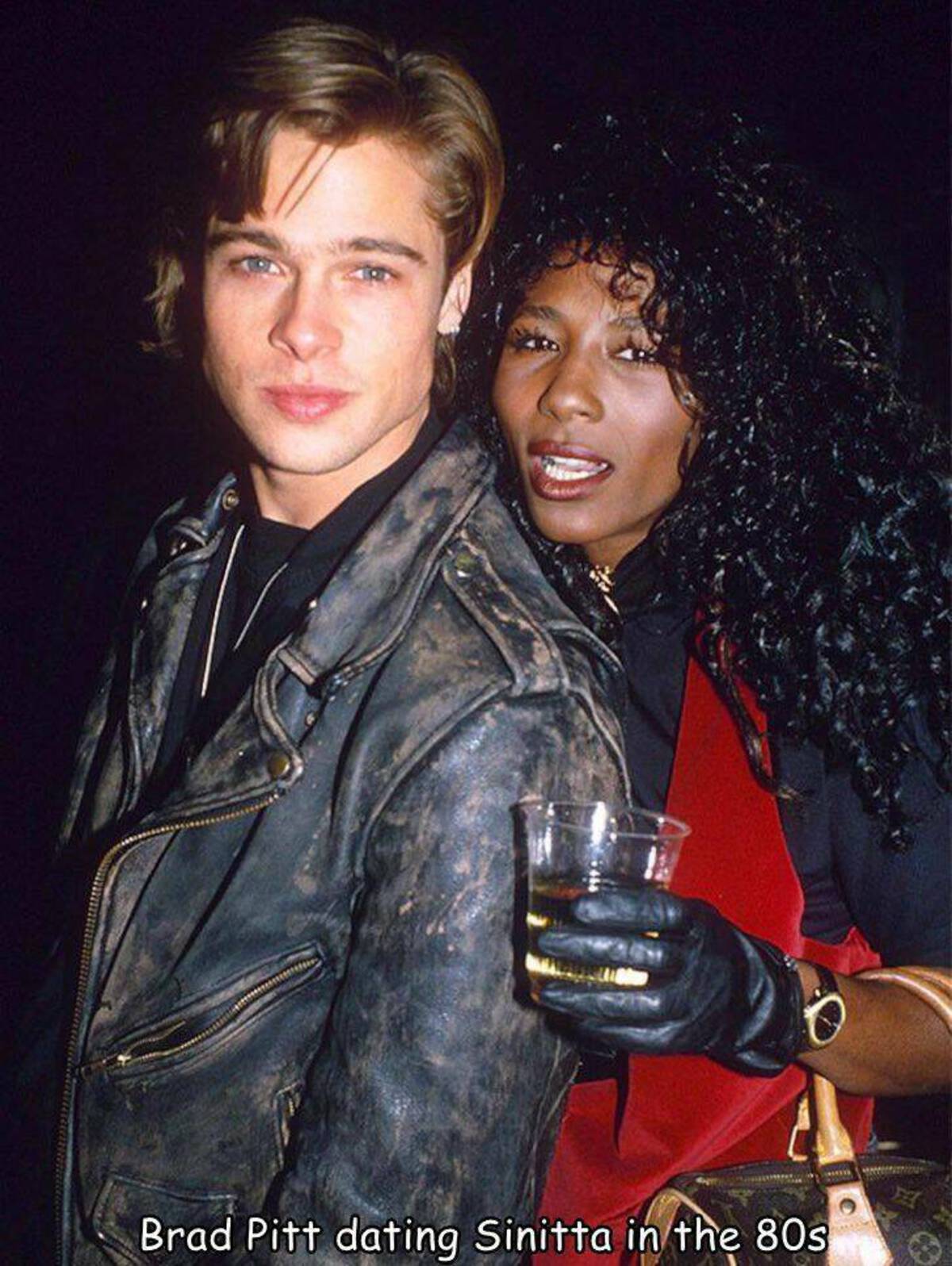 sinitta brad pitt - Brad Pitt dating Sinitta in the 80s