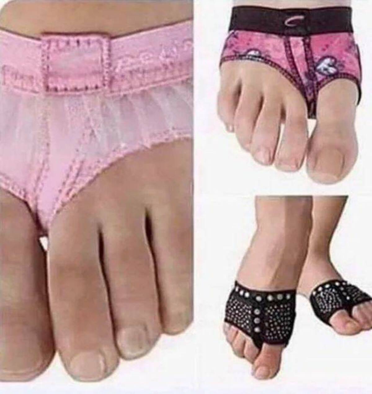 feet underwear meme