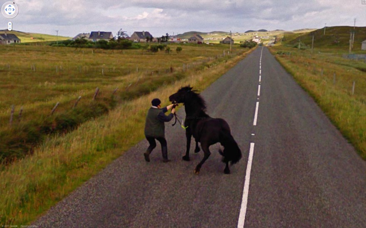 19 Times Google Street View Caught Everything