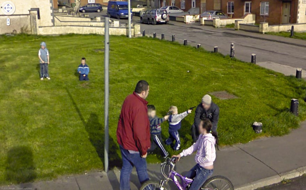 19 Times Google Street View Caught Everything