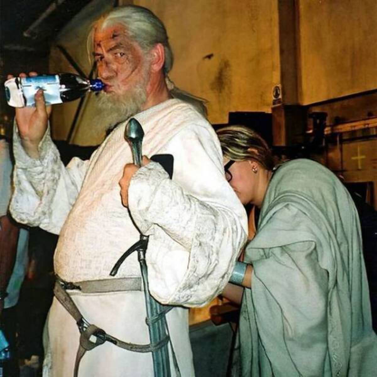 gandalf behind the scenes -