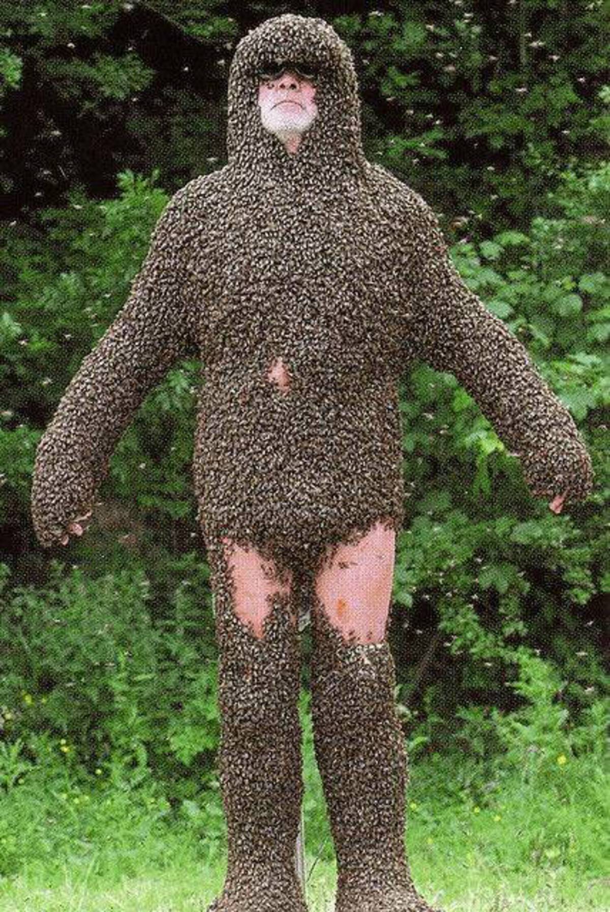 bee keeper suit funny