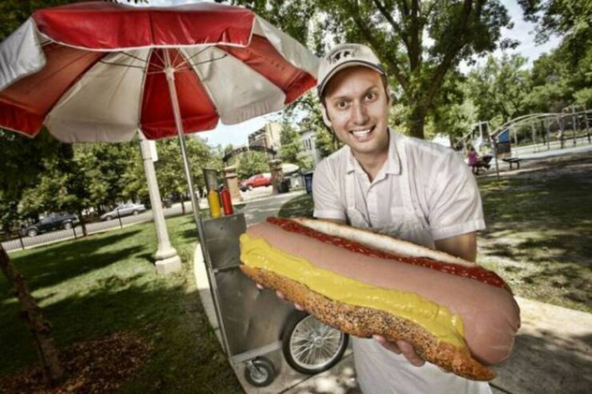 biggest hotdog in the world