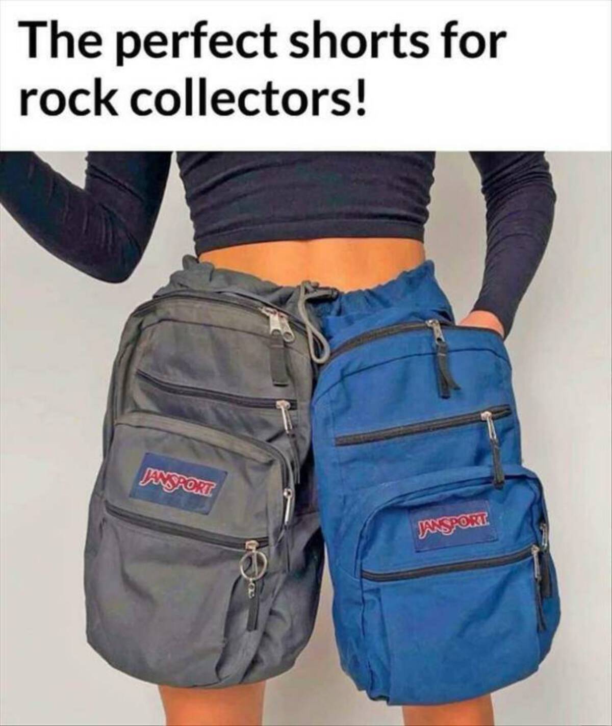 jansport shorts - The perfect shorts for rock collectors! Jansport Jan Sport