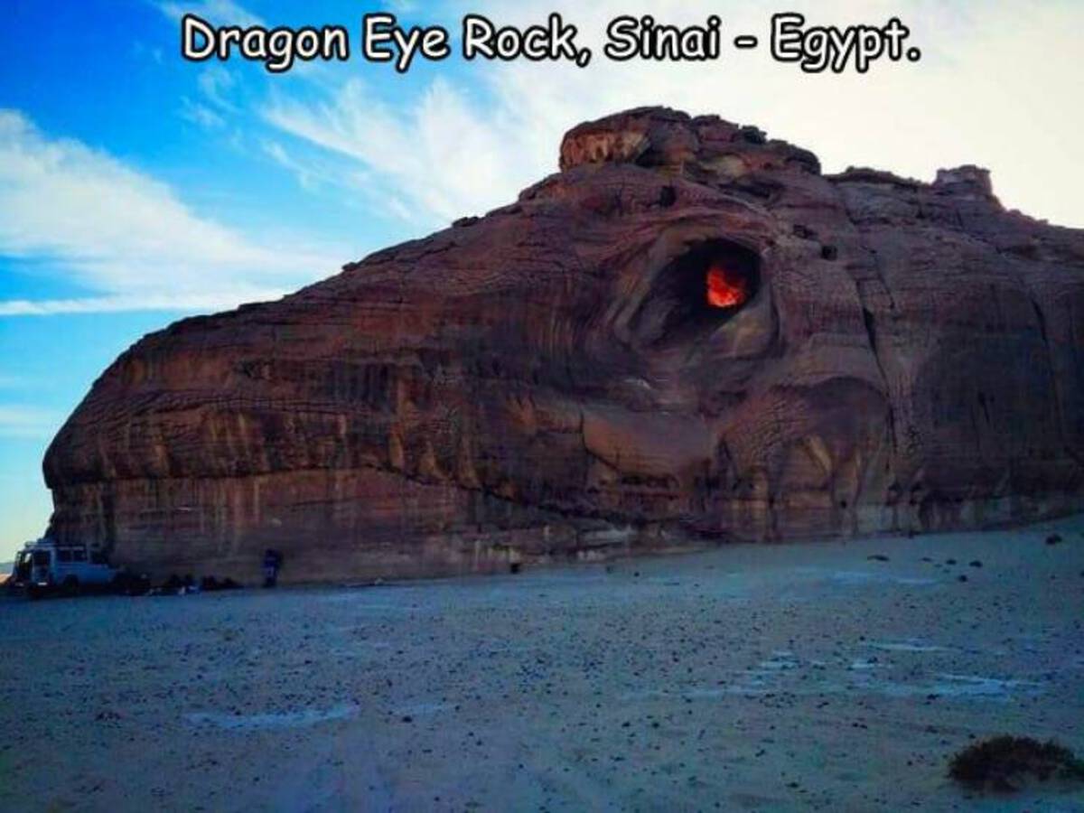 mount dragon egypt - Dragon Eye Rock, Sinai Egypt.