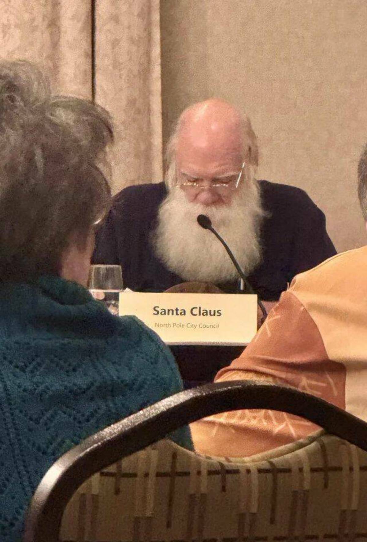 senior citizen - Santa Claus North Pole City Council