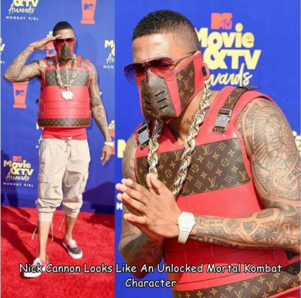 nick cannon the impregnator - Awards Monday 98c K Movie Xtv Awards Monday 9Bc M A Mon Movie Xtv vards Nick Cannon Looks An Unlocked Mortal Kombat Character