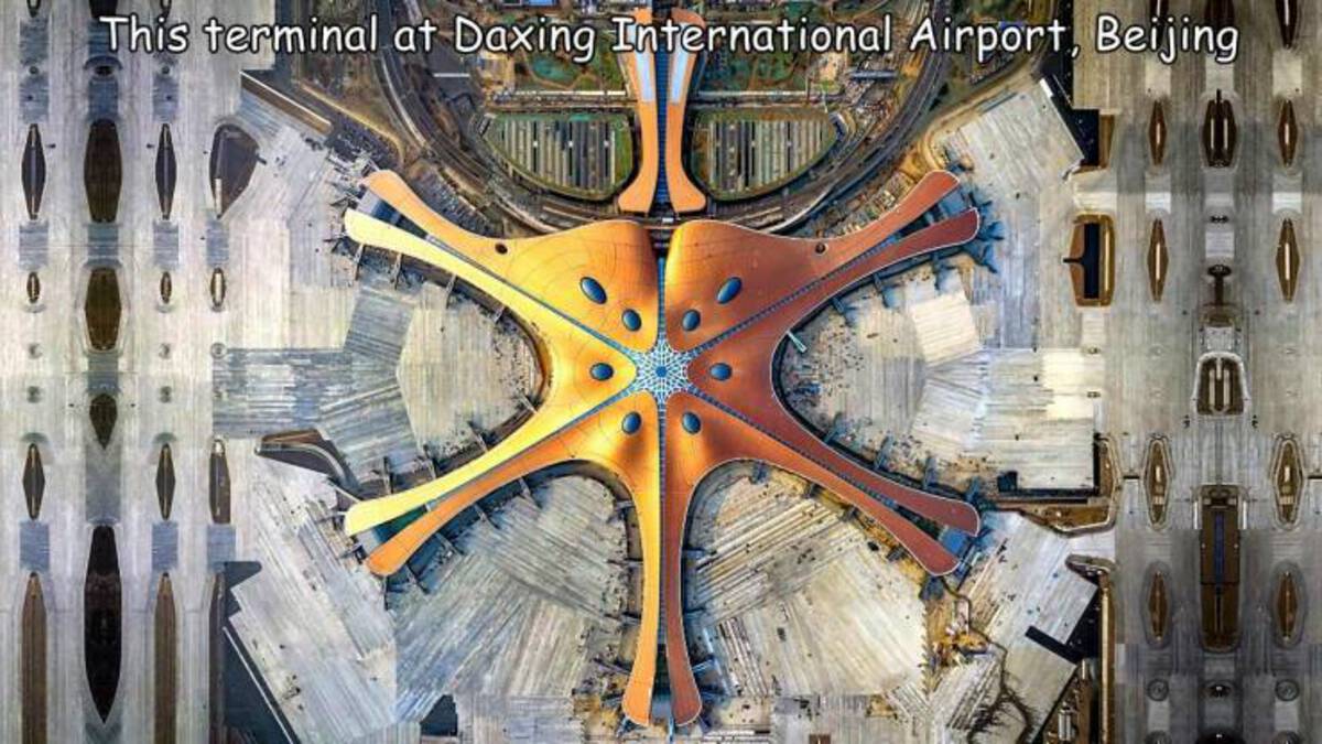 Beijing Daxing International Airport - This terminal at Daxing International Airport, Beijing B