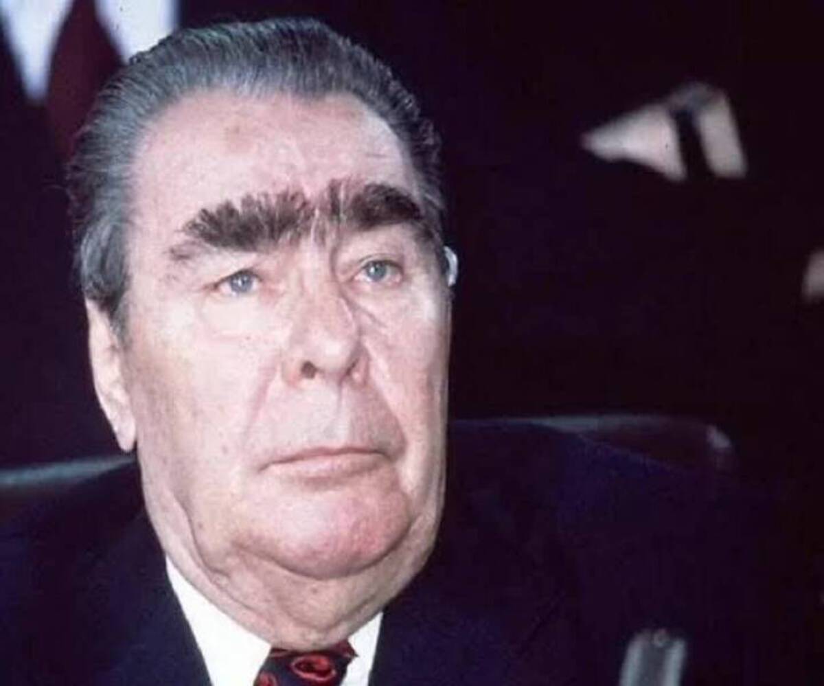 brezhnev eyebrows