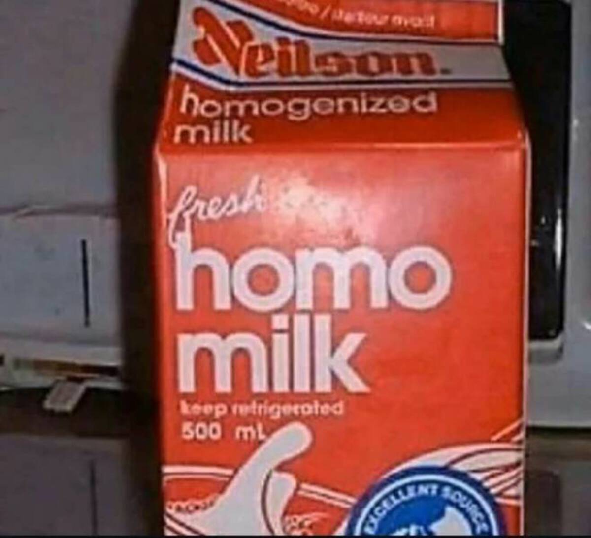 blursed milk - Matour avail Neilson homogenized milk fresh homo milk keep refrigerated 500 ml Celle Source