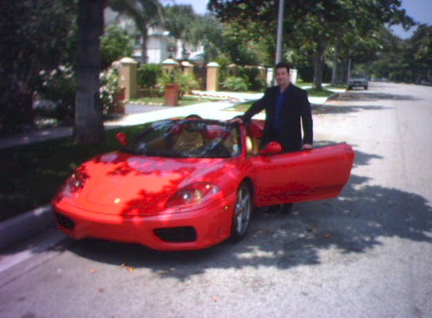 Veteran celebrity PA Brian Daniel taking the Ferrari to run errands in Beverly Hills, CA.  Mr. Daniel now has his own domestic staffing agency for celebrities and high net worth families, and makes placements in Los Angeles and New York City for both personal assistants and executive assistants.