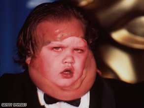 I put three minutes into trying to put this girl's face on Chris Farley's face.  Gimp couldn't make her red enough :(