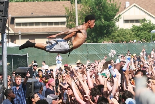 Epic stage dives