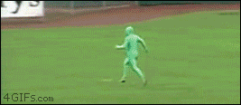 People who run on the field