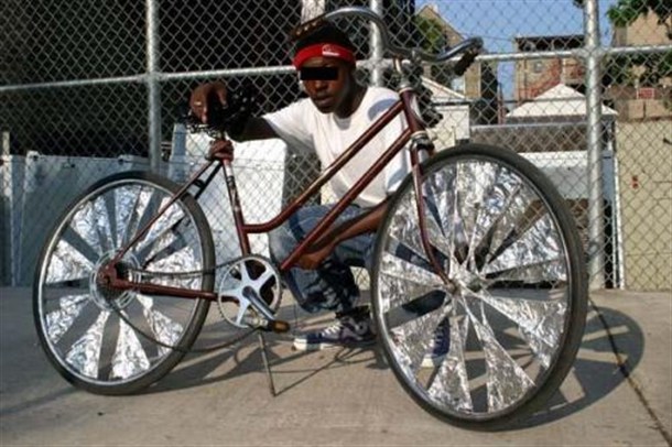 bike with rims
